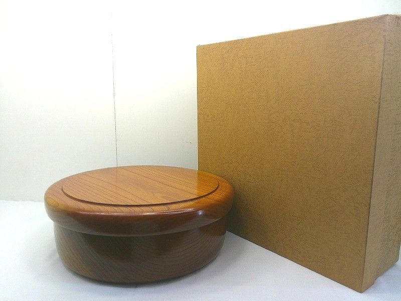 【未使用 】伝統工芸品 欅(けやき) くりぬき 茶びつ 天然うるし仕上げ 美品】 天然木 欅 くり抜き茶びつ (尺) - メルカリ