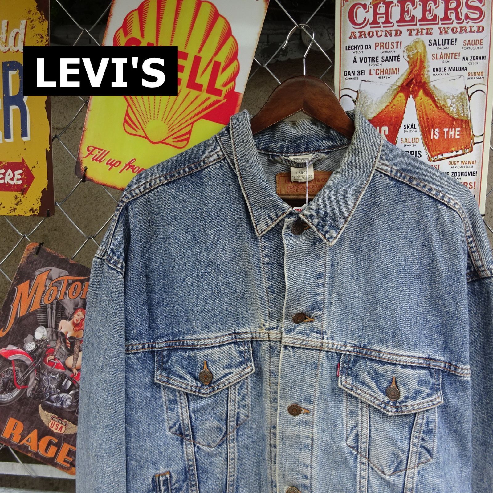 Levi's リーバイス デニムジャケット L サイズ 70507 Gジャン