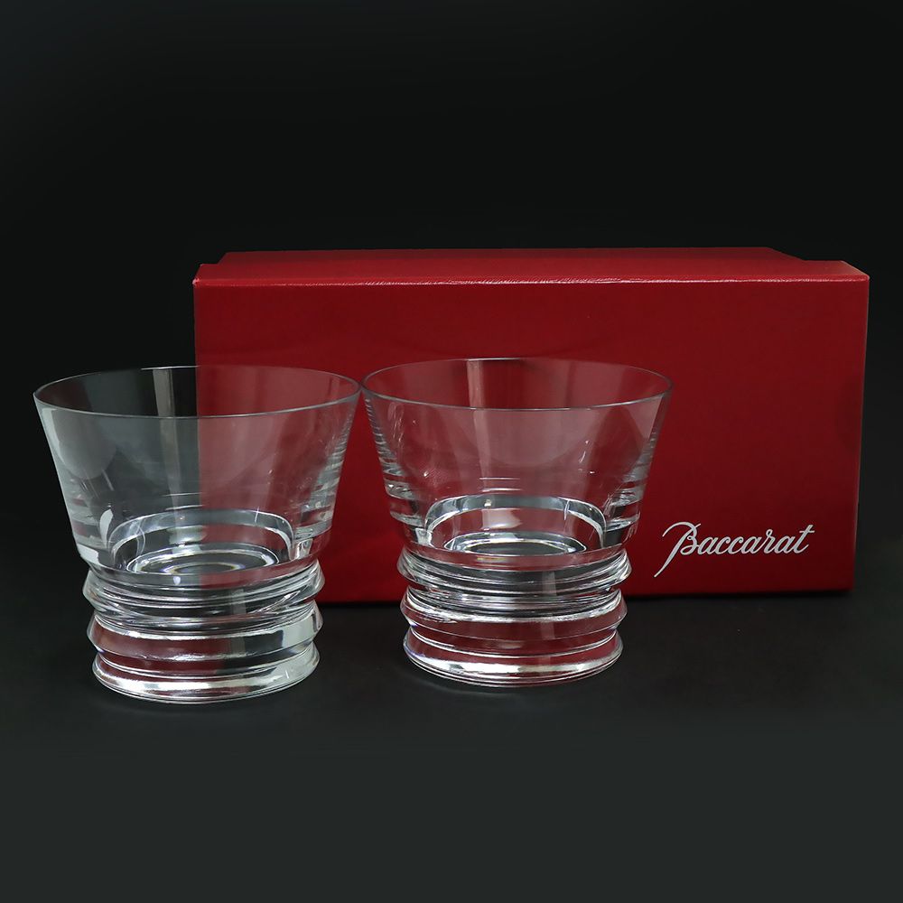 廃盤品【2011限定】バカラ エトナ ペアロックグラス バカラ イヤー