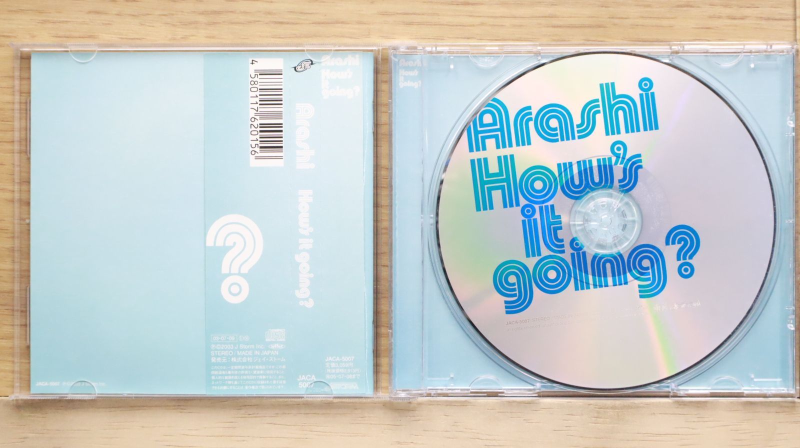 国内盤CD☆嵐/Arashi□ How's It Going～ (初回限定盤
