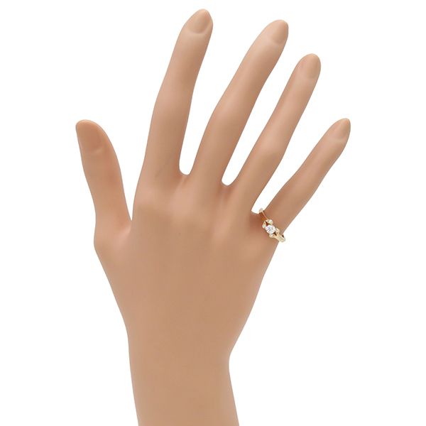 カルティエ Cartier リング 指輪 バレリーナ ソリテール K18PG 