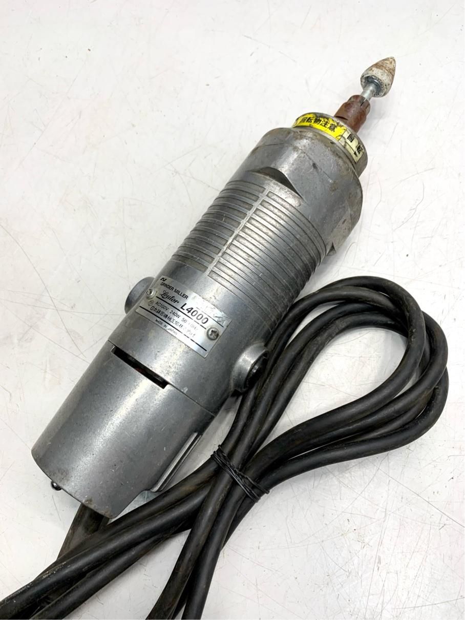 ７　日本精密リューター　　Ｌ４０００ハンドグラインダー＆フェルト　２２個セット 7 日本精密リューター L4000ハンドグラインダー＆フェルト