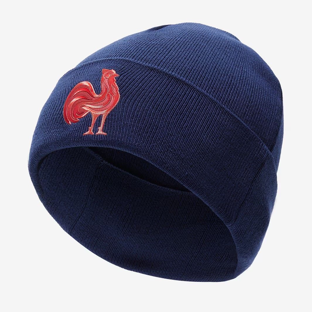 送料無料 匿名配送 アディダス ラグビー フランス代表 2025|25 ニット帽 紺 ネイビー 公式モデル 日本未発売