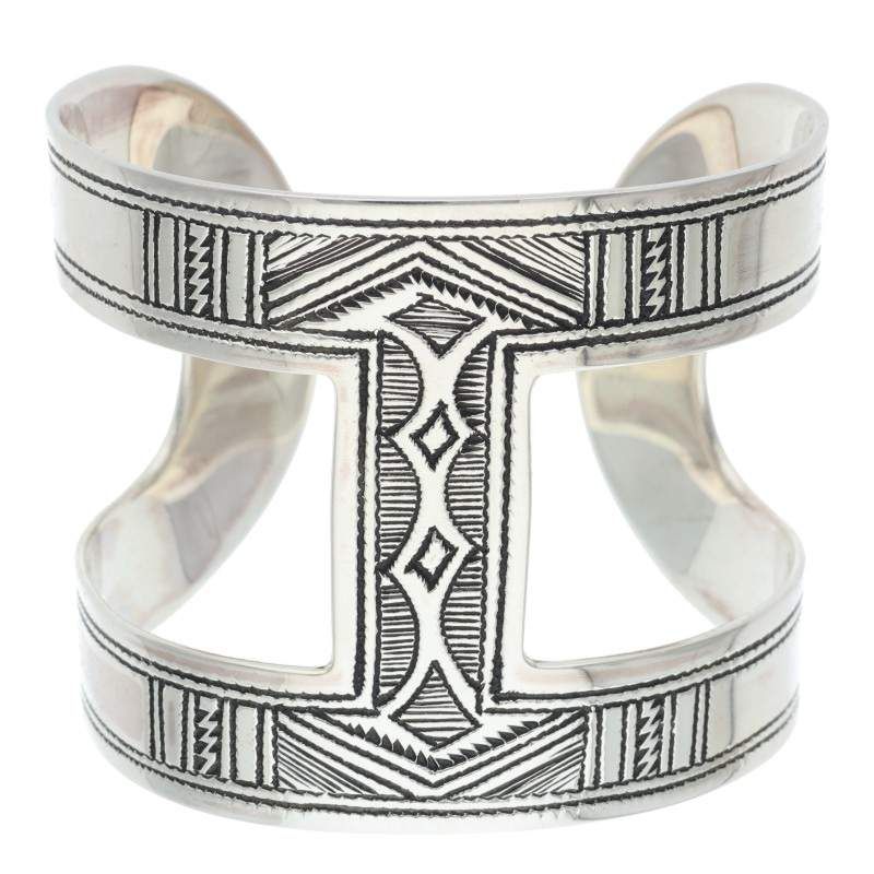 HERMES Accessory】エルメス バングル トゥアレグ T4 シルバー925 ユニ