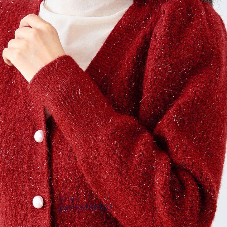 コーディネート ニット チュニック ワンピース レディース Vネック 長袖 ロング丈 冬 秋 仕事 おしゃれ ラメ OL オフィス きれいめ トップス pai5a436523