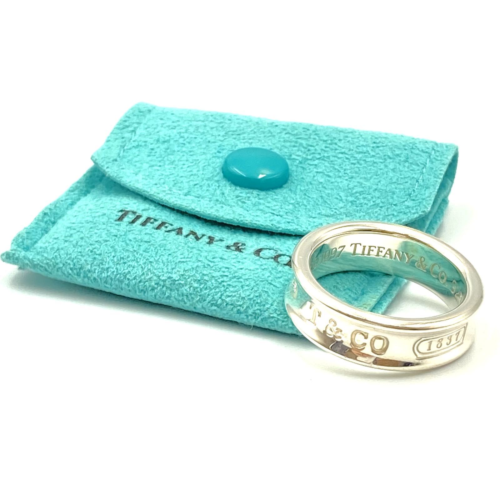 TIFFANY＆Co. ティファニー 1837 ナロー SV925 リング メンズ