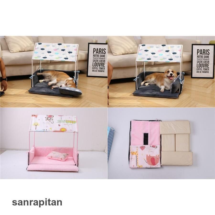 ベッド 屋根付き