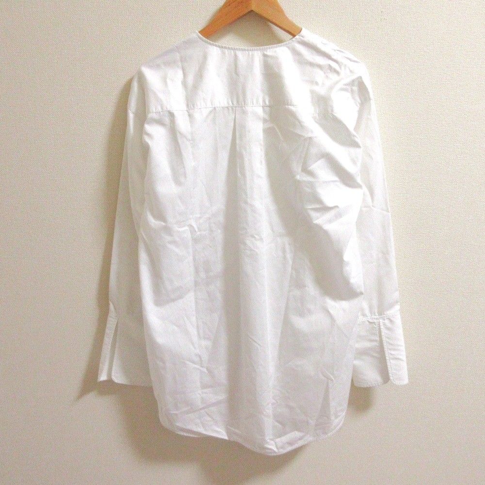 美品 TOTEME トーテム MILLAY コットンポプリン 長袖 プル