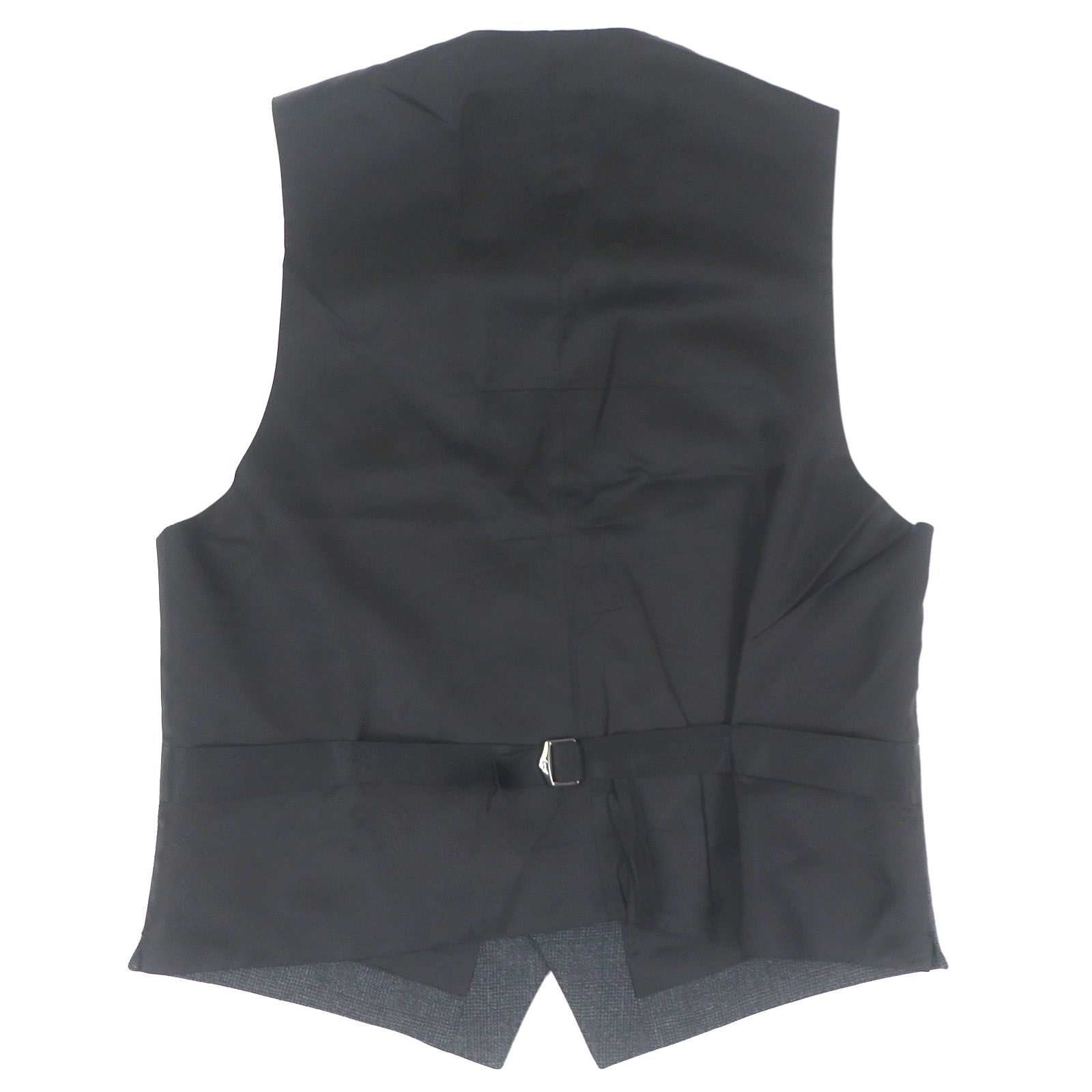 良品△イタリア製　Brioni　ブリオーニ　ウール100%　ストライプ　裏地総柄　シングルジャケット　ダークネイビー　36/46 極美品□Brioni ブリオーニ 2023年製 ウール100% グレンチェック柄