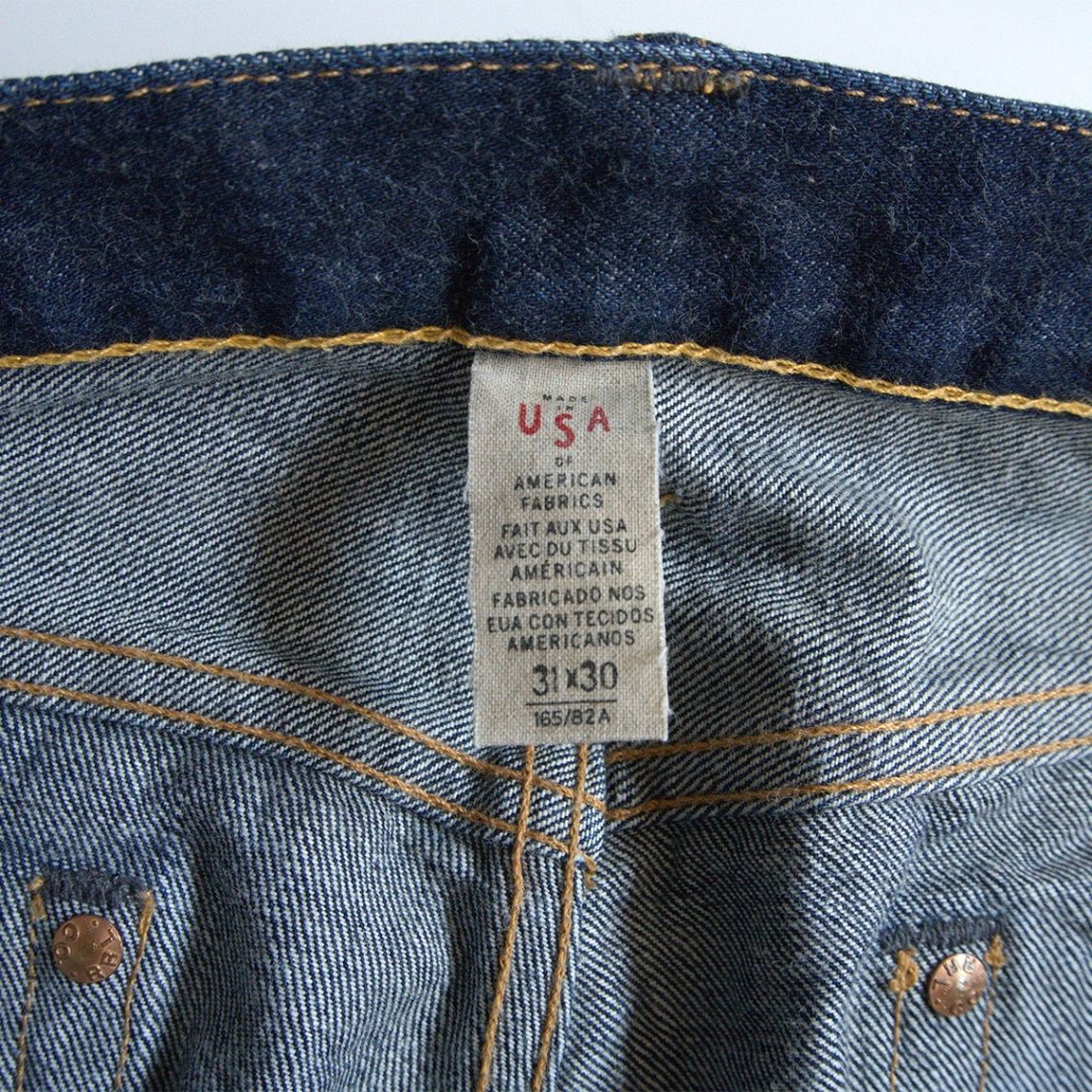 美品】RRL【SLIM FIT JEANS】31×30 アメリカ製 スリムフィット