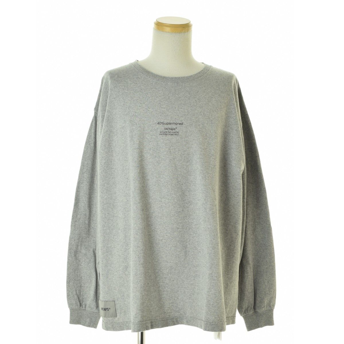 WTAPS】24AW 242ATDT-LTM03S 40PCT UPARMORED / LS / COTTON長袖T 
