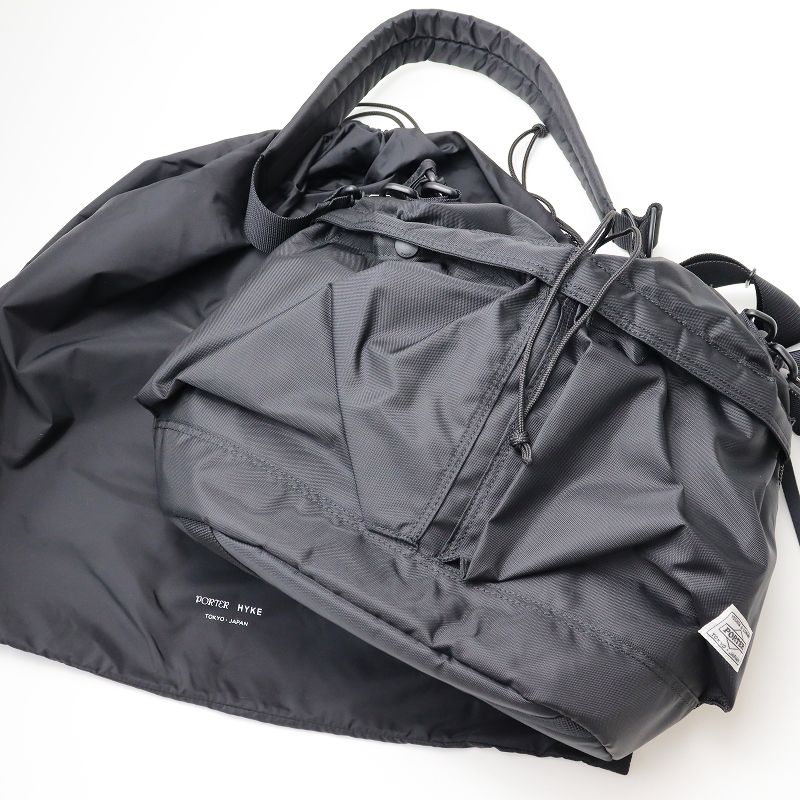 希少 即完売品 極美品 2022AW ポーター X ハイク PORTER × HYKE 2WAY TOOL BAG LARGE /ブラック ツールバッグ【2400013671224】  - メルカリ