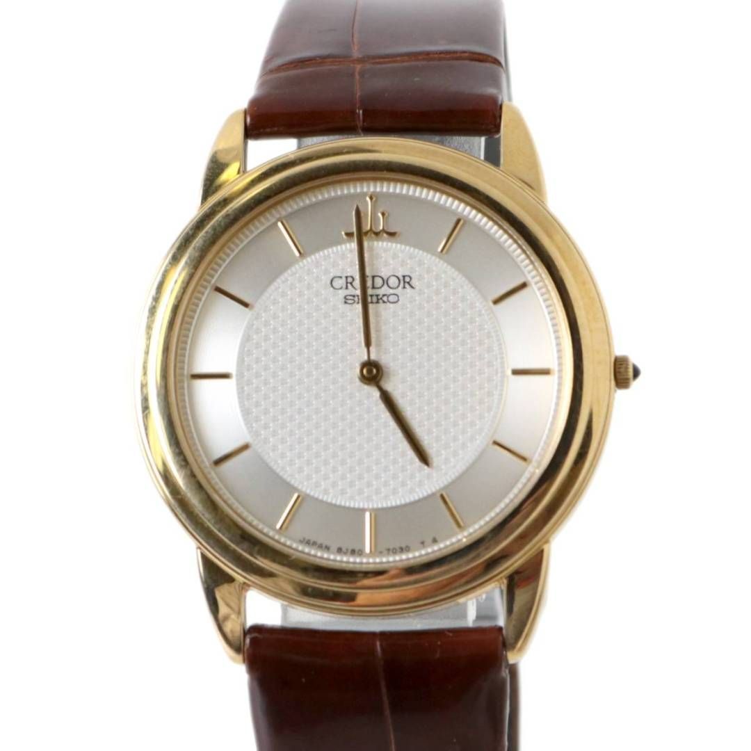 SEIKO セイコー クレドール クォーツ 腕時計 18金無垢 メンズ