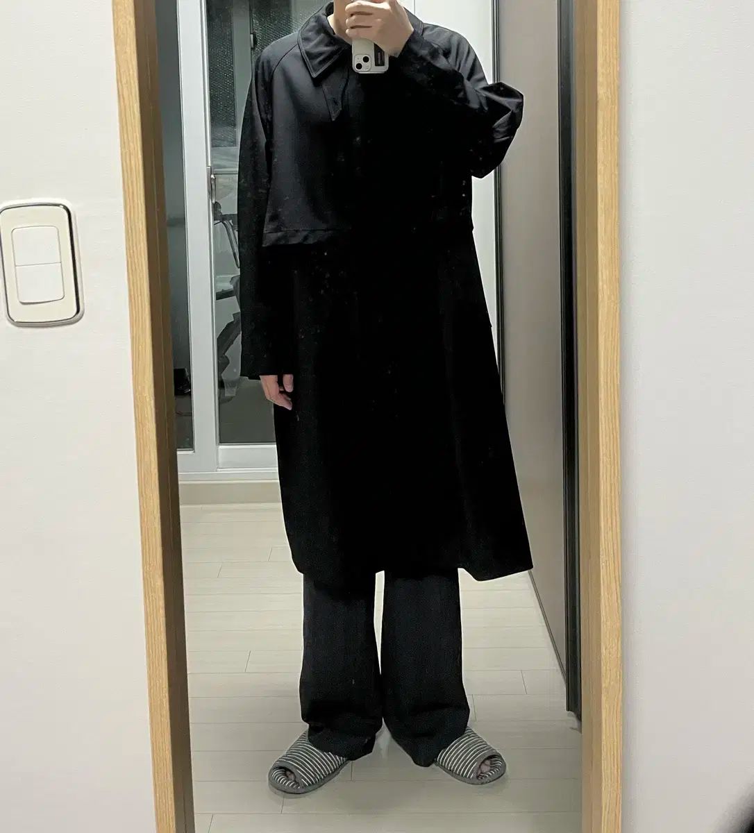 SYSTEM homme トレンチ コート 105 サイズ