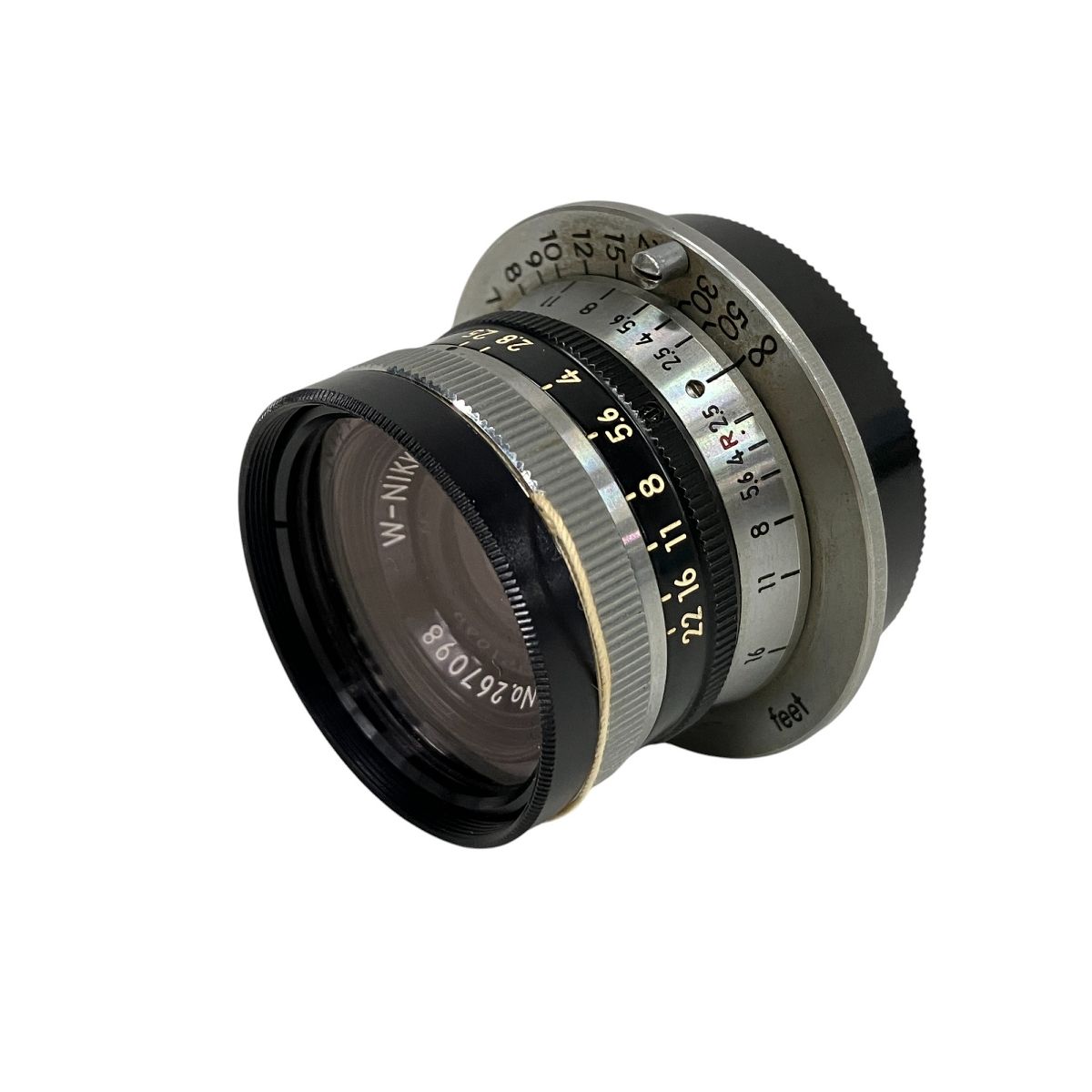 Nikon W-NIKKOR 1 2.5 f 3.5cm レンズ ニコン ヴィンテージ ジャンクS10040894