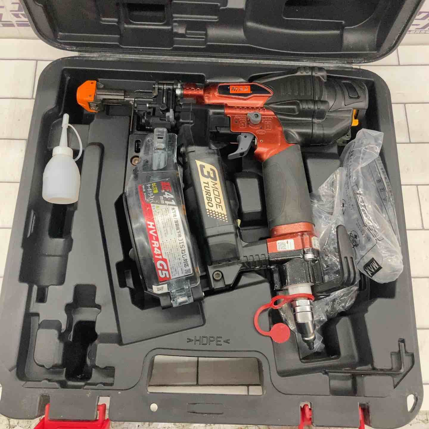 マックス MAX 高圧エアネジ打ち機 HV-R41G5-R 所沢店