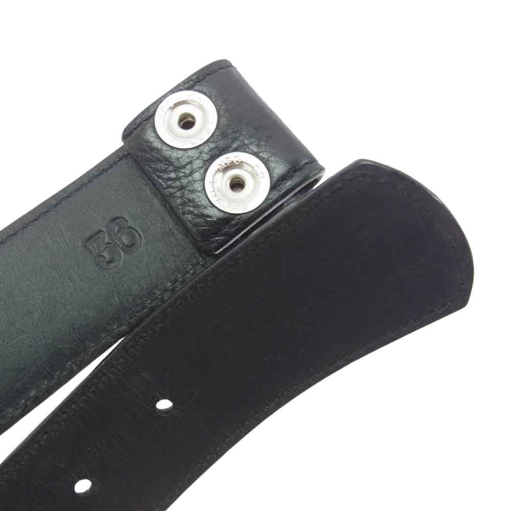 クロムハーツ 1.0 STRAP/1.0inchスクロールレーベルリベッツ レザー