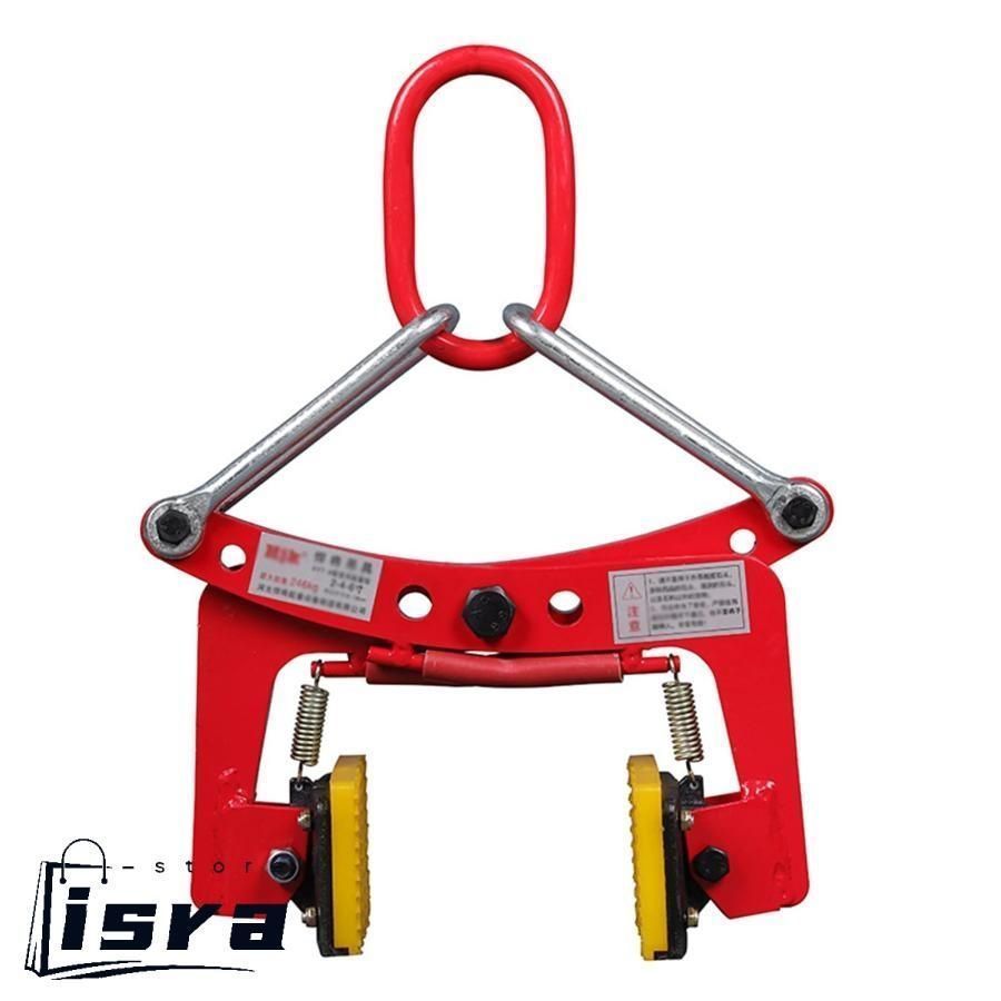 石材クランプ ゴム 立吊りクランプ パネル吊クランプ 石材吊り具 開口幅は調節 リフティングクランプ 石材吊り具 吊具 プレートクラン