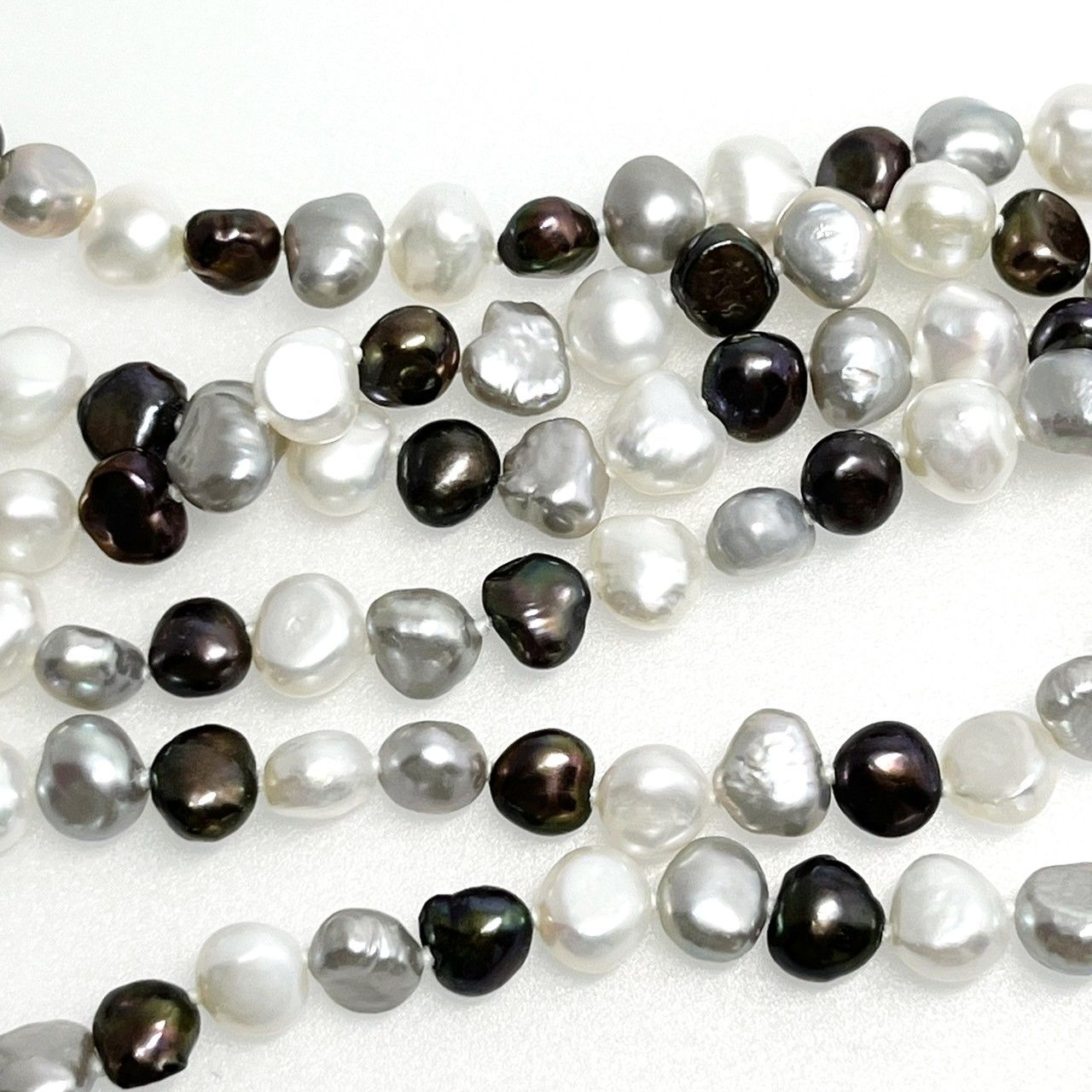 値下げ！TOUS トウス 淡水パール ロング ネックレス 750YG 淡水パール  