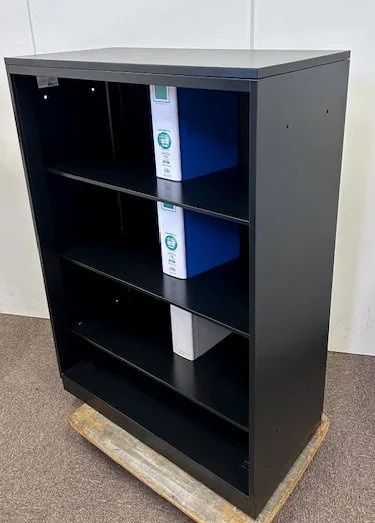 2022年製】コクヨ エディア オープン書庫 高さ1265mm ブラック 黒 