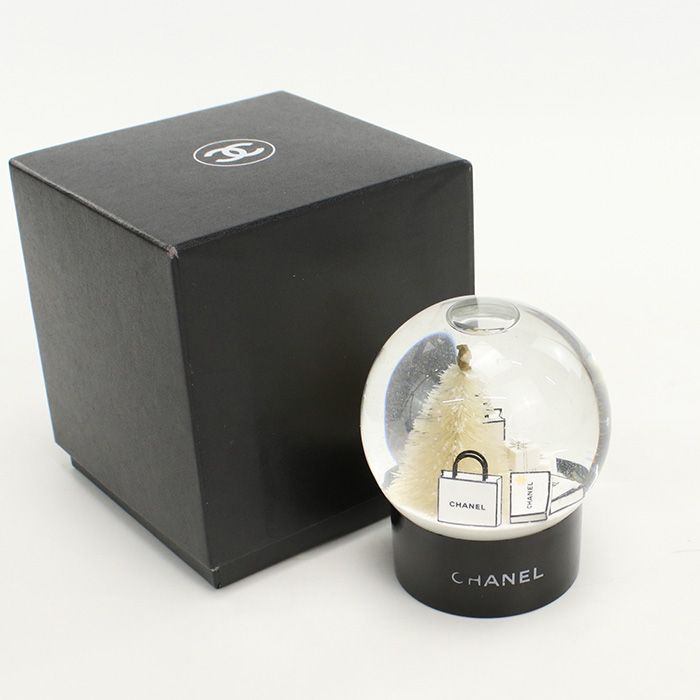 CHANEL シャネル スノードーム ブランド雑貨 ガラス