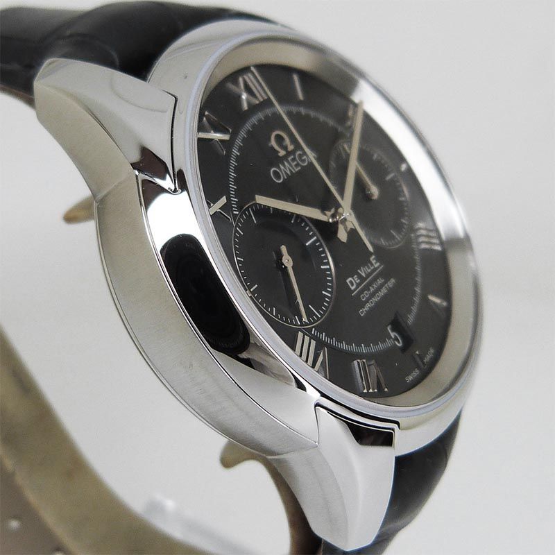 オメガ OMEGA 431.13.42.51.01.001 デ ヴィル コーアクシャル クロノグラフ ブラック