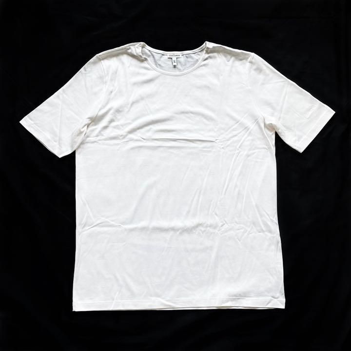 未使用 HERMES エルメス 半袖 Tシャツ シルク 箱付き メンズ Mサイズ 