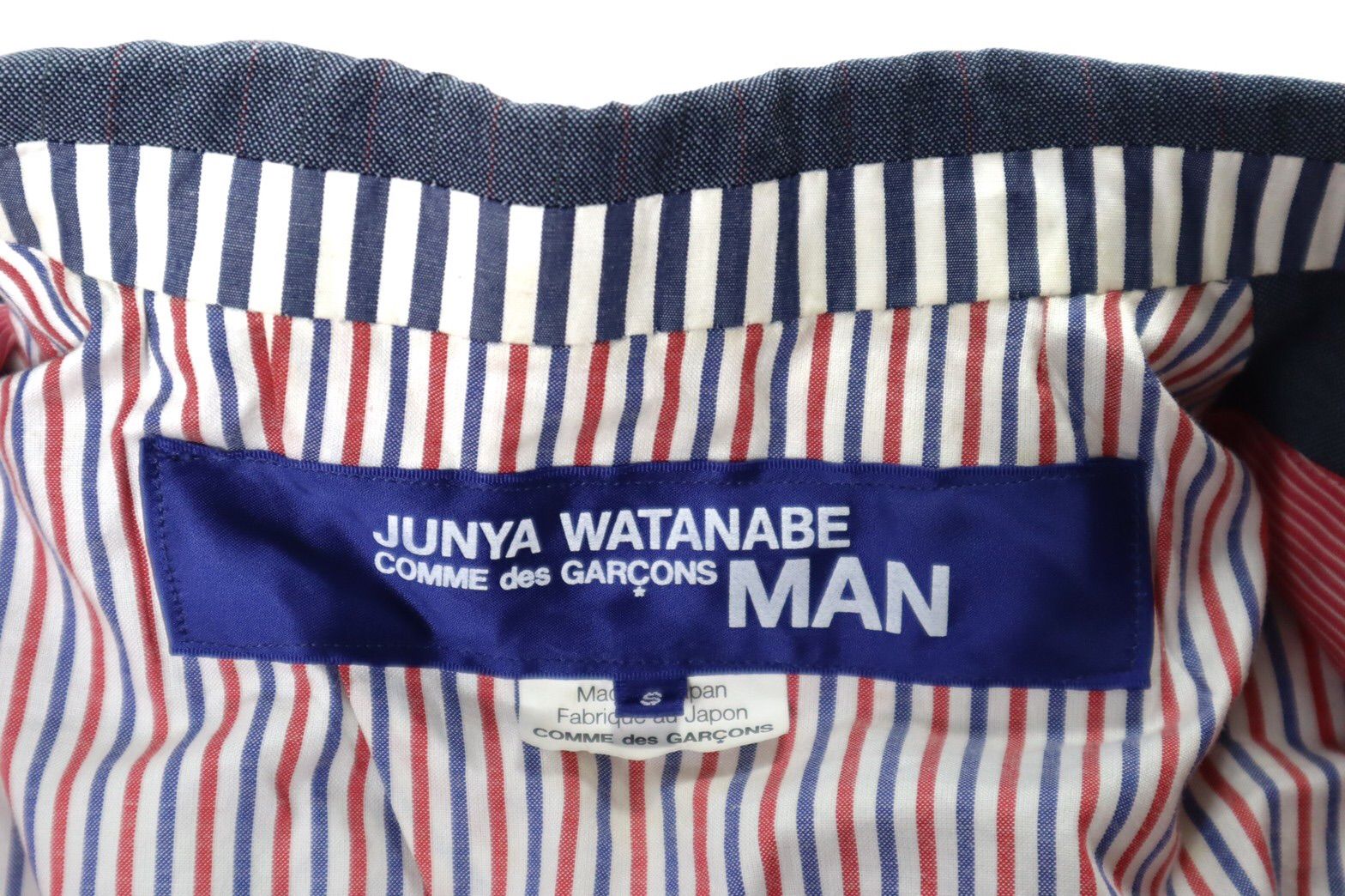 美品 JUNYA WATANABE スーツ ジャケット ダブル　イギリスデザイン