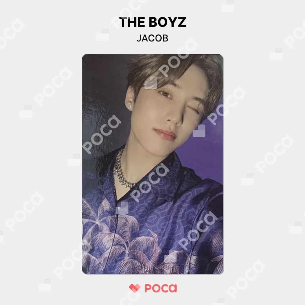 THE BOYZ Ready Ver. 限定盤 トレカ ジェイコブ キュー THE BOYZ ジェイコブ トレカ REVEAL Platform Ver. Wolf 公式