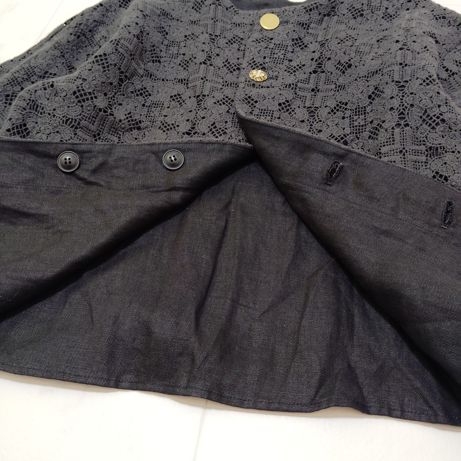 BEARDSLEY ビアズリー リバーシブル ノーカラージャケット