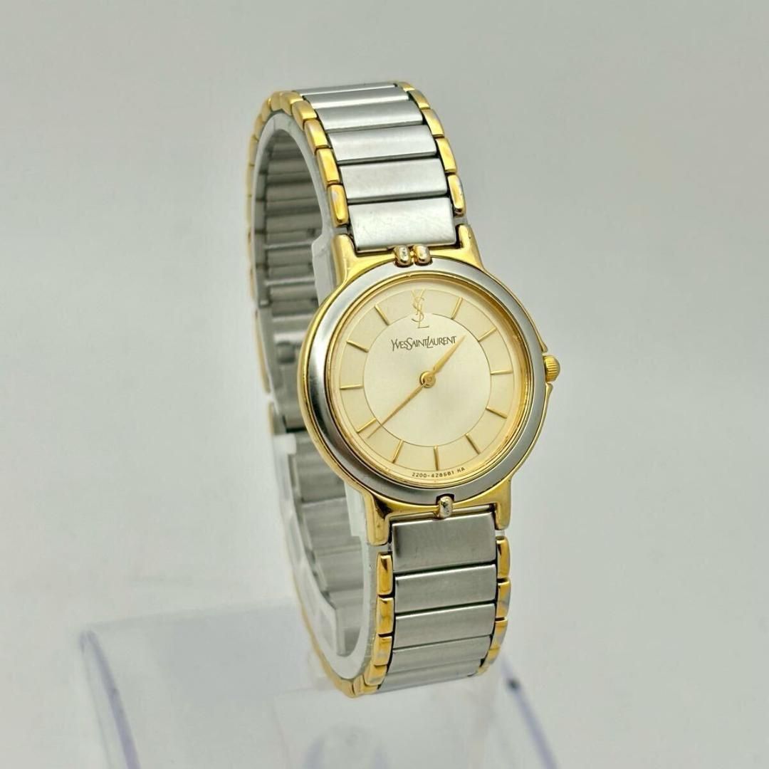 【外観美品/新品電池】イヴサンローラン YSL レディース 腕時計 ドレス 新品電池】 イヴサンローラン YSL レディース 腕時計 ドレス - メルカリ