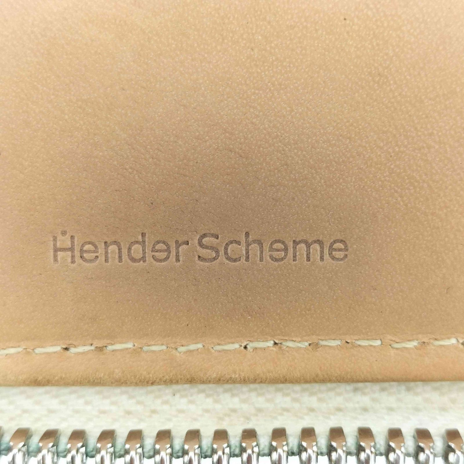 エンダースキーマ Hender Scheme square zip purse ラウンドジップ 二つ折り財布 メンズ 表記無 