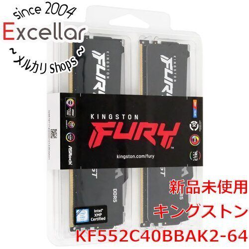bn 4 Kingston製 KF552C40BBAK2-64 DDR5 PC5-41600 32GB 2枚組