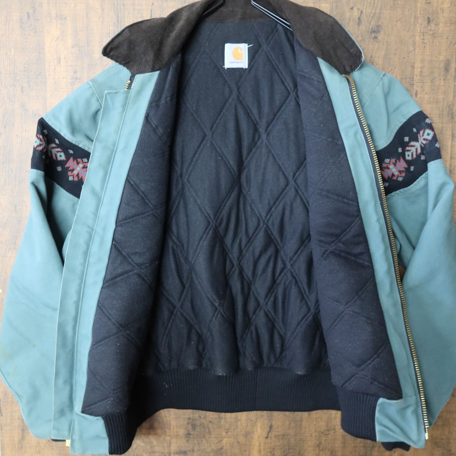 CARHARTT サンタフェジャケットUSA製 80s〜90sネイティブ柄