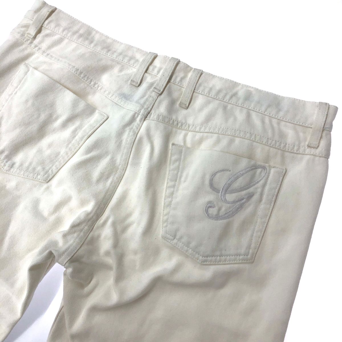メル☆GUCCI ホワイトデニムパンツ 40 楽天市場】GUCCI(グッチ) サイズ:41 シェリーラインセルビッチ