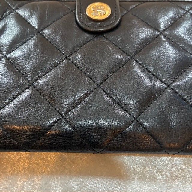 ソニアリキエル SONIARYKIEL キルティングレザー 長財布 - メルカリ