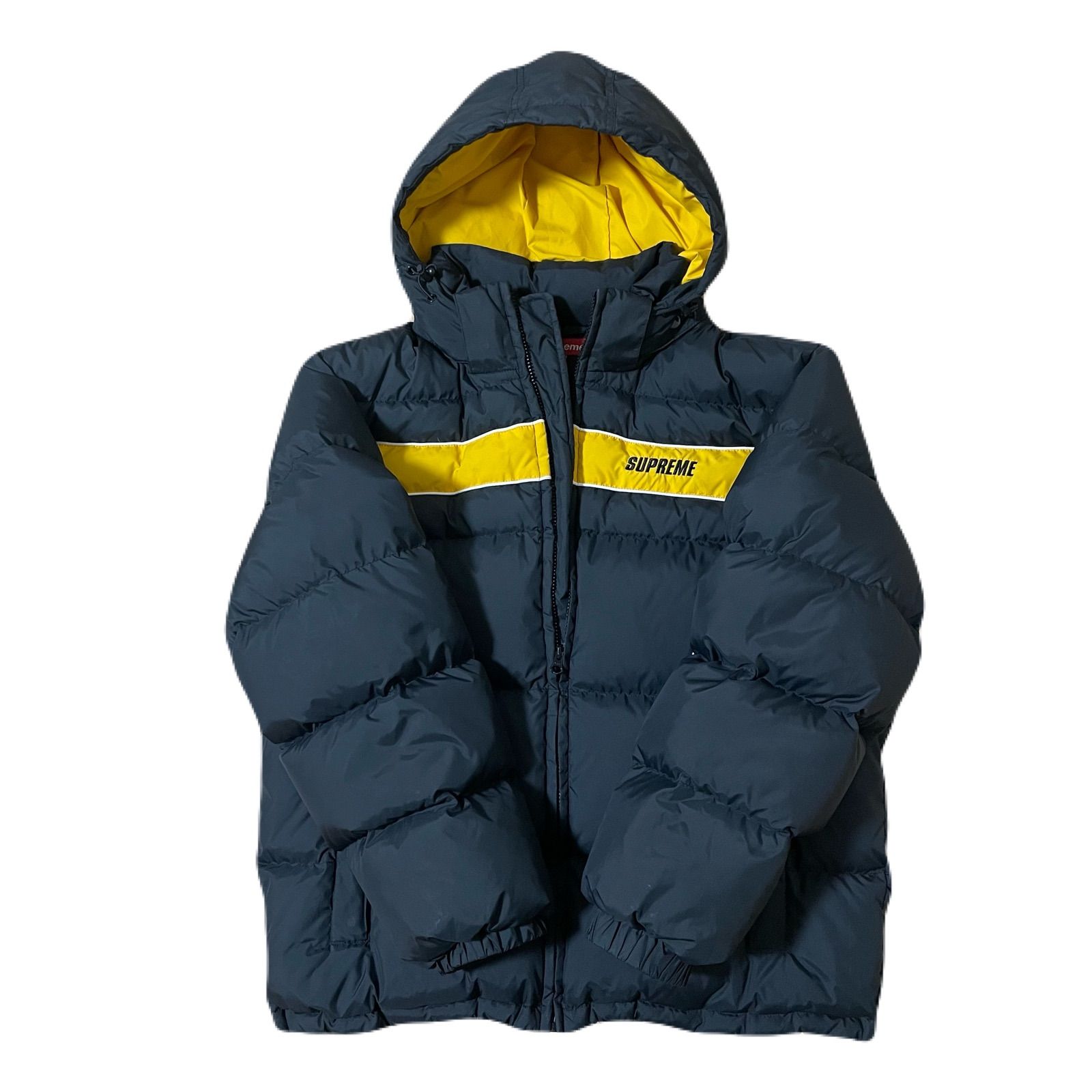 Supreme 18AW Stripe Panel Down Jacket Supreme Stripe Panel Down Jacket (FW18) - $258
