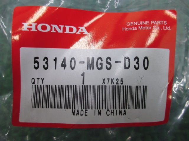 CBR600RR スロットルグリップ 53140-MGS-D30 在庫有 即納 ホンダ 純正 新品 バイク 部品 PC40 互換  53140-MGS-305 車検 Genuine CB1100 メルカリShops