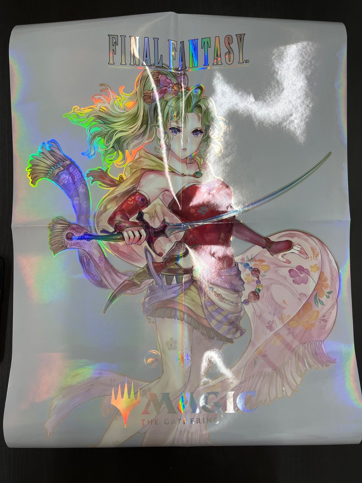 【ポスター】　MTG ファイナルファンタジー　ティナ　一枚 MTG ファイナルファンタジー 魔導戦士 ティナ/Terra Magical