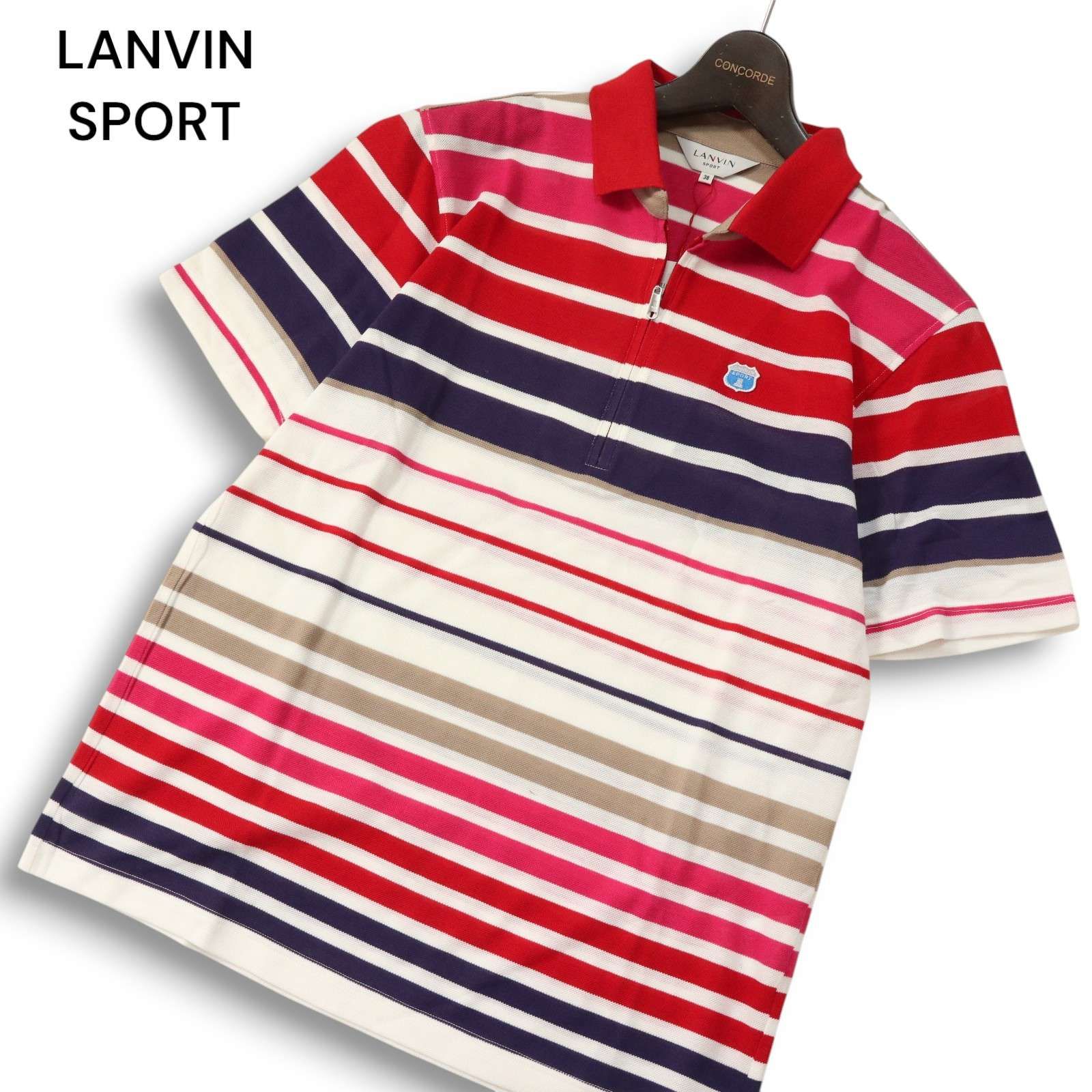 新品 未使用】 LANVIN SPORT ランバン スポーツ ゴルフ 半袖
