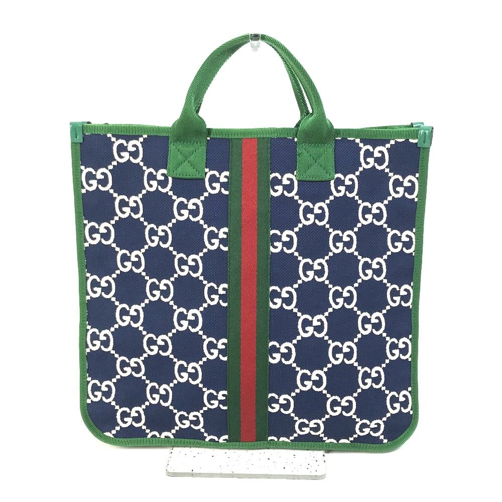 GUCCI グッチ トートバッグ シェリーライン 605831 キャンバス - メルカリ