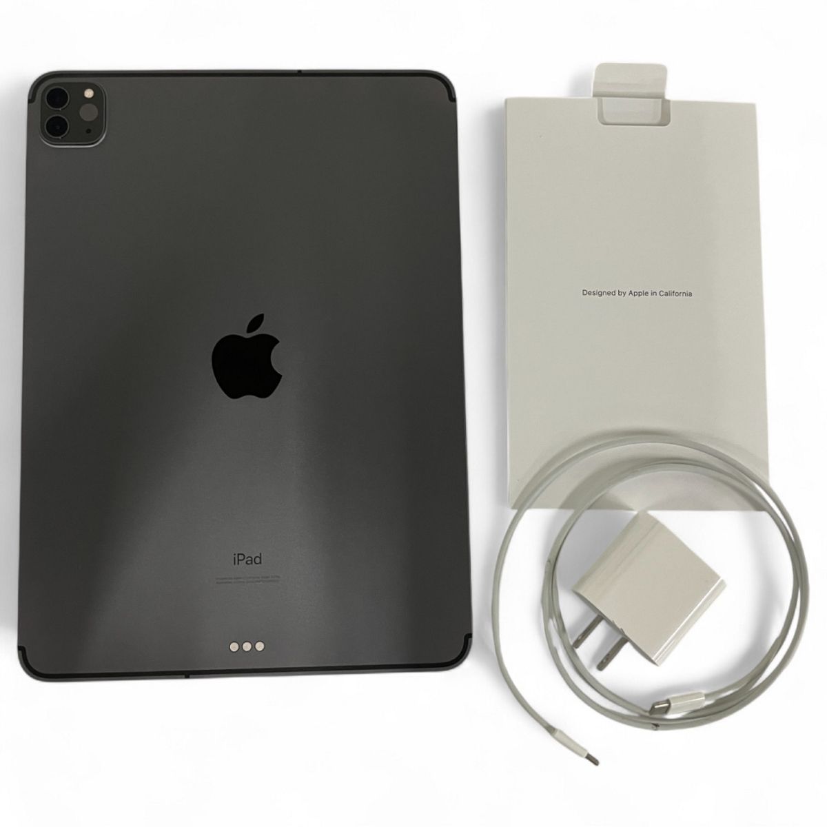 Apple MY2V2J|A iPad Pro 第2世代 タブレット 128GB 11インチ スペースグレイ docomo B10076905