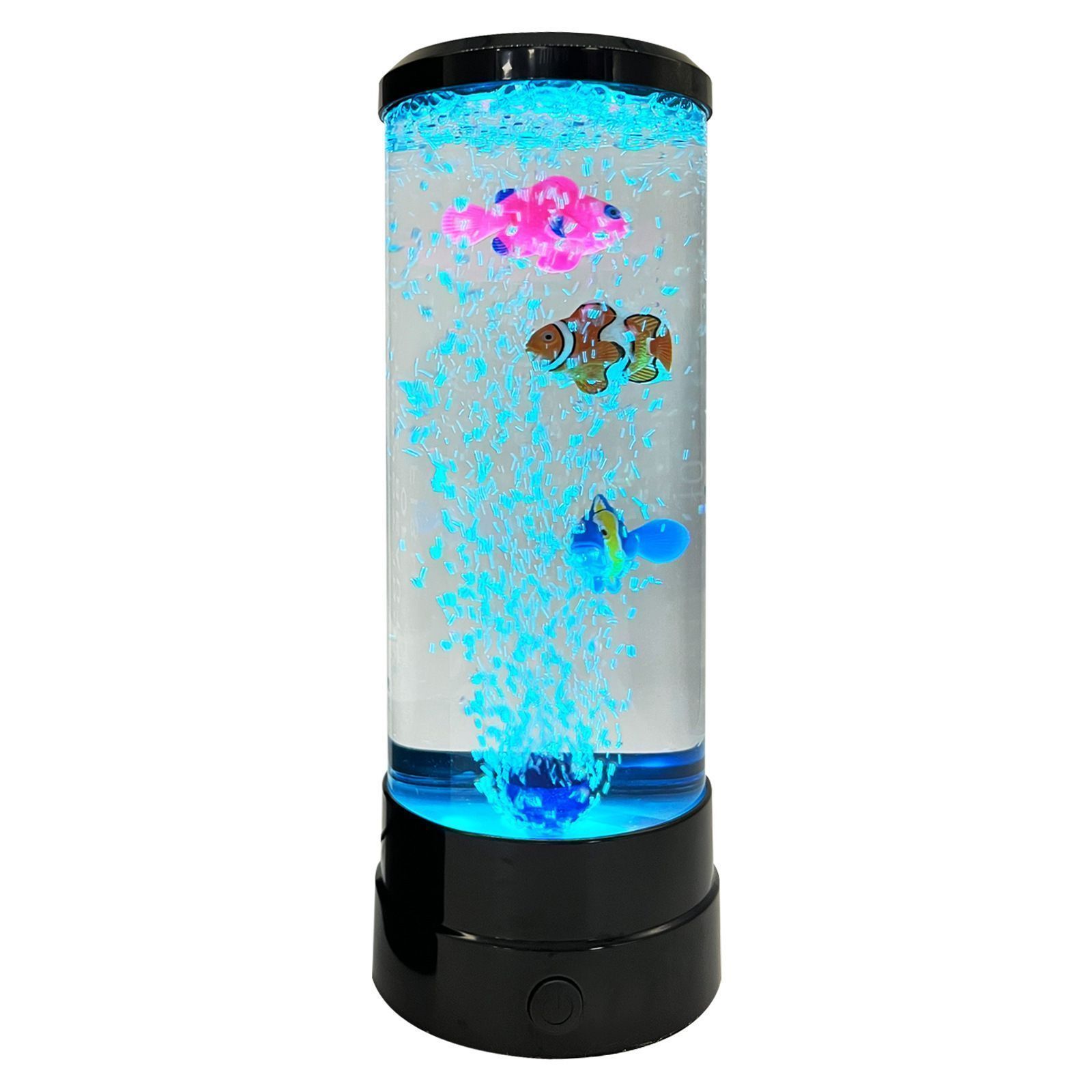 オーナメント ライトアップ フェイク熱帯魚 おしゃれ ブラック ライトのカラー変更可 バブル USB 乾電池 かわいい 置物 インテリアライト  リモートコントロール リアル 寝室 リビング LED