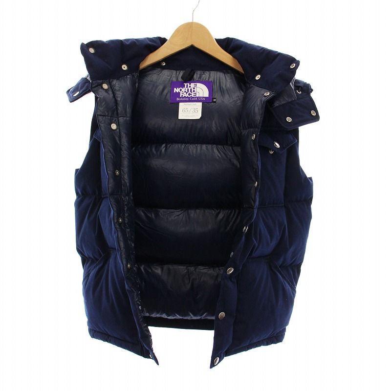 THE NORTH FACE PURPLE LABEL ノースフェイスパープルレーベル 65/35 Hooded Sierra Vest ND2550N　ダウンベスト THE NORTH FACE PURPLE LABEL 65/35 Sierra Vest Asphalt Gray