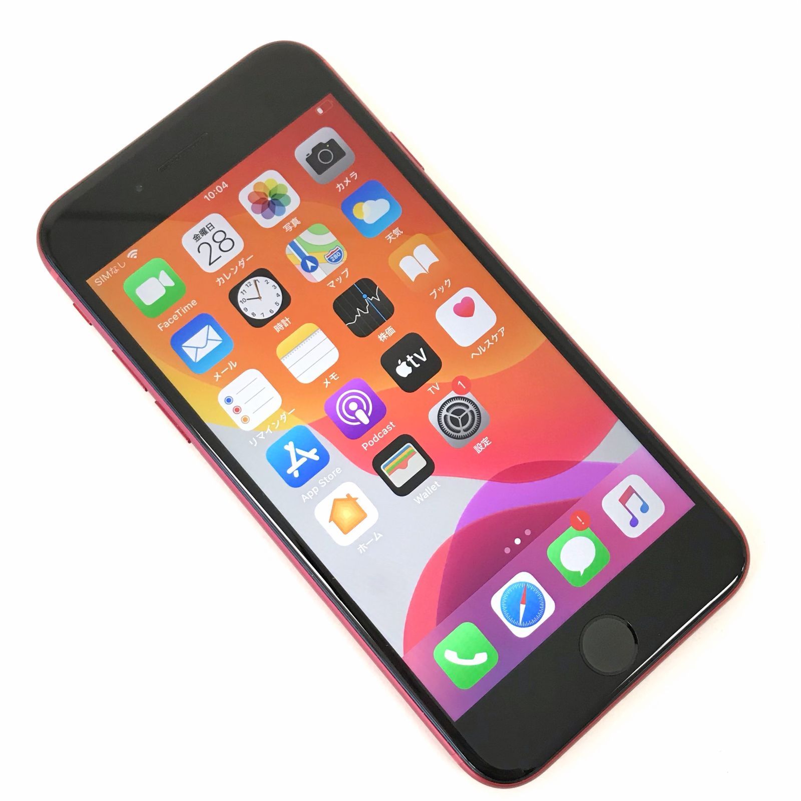 iPhone8 64GB PRODUCT RED SIMロック解除済み-