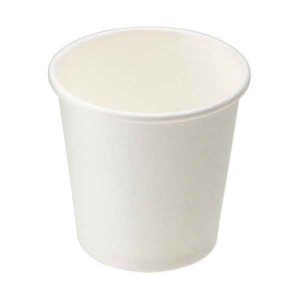 シモジマHEIKO ヘイコーペーパーカップ 無地 2オンス 60ml ホワイト 45360021セット 3000個 100個×30パック
