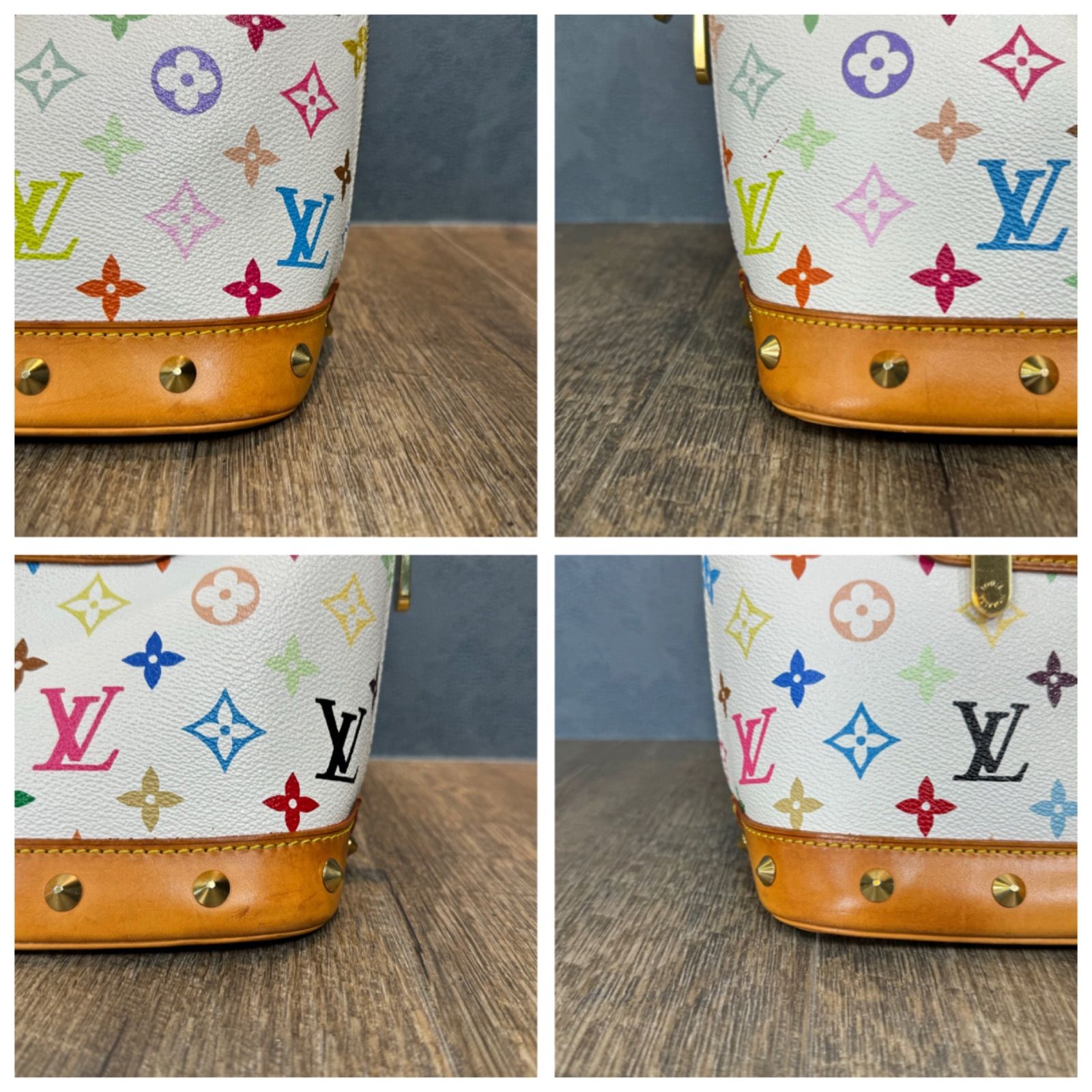 LOUIS VUITTON 】 【美品 希少品】 ルイヴィトン ハイブランド バッグ モノグラム マルチカラー アルマ ハンド トート  型番：M92647 シリアルNo.有り - メルカリ