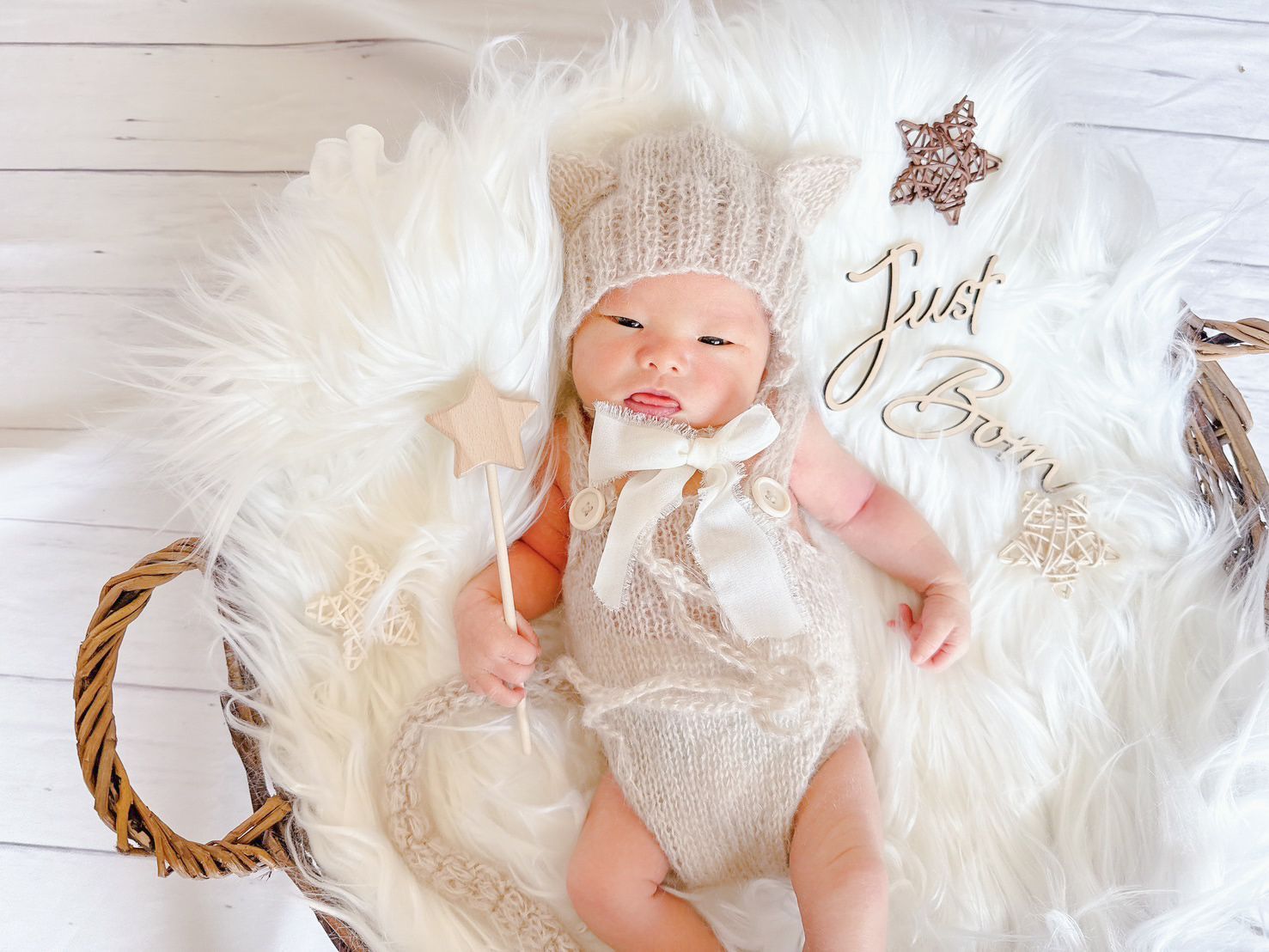 ニューボーンフォト カゴ バスケット ファー マット ウールレター WWW_GEBZETESISAT_COM_TR