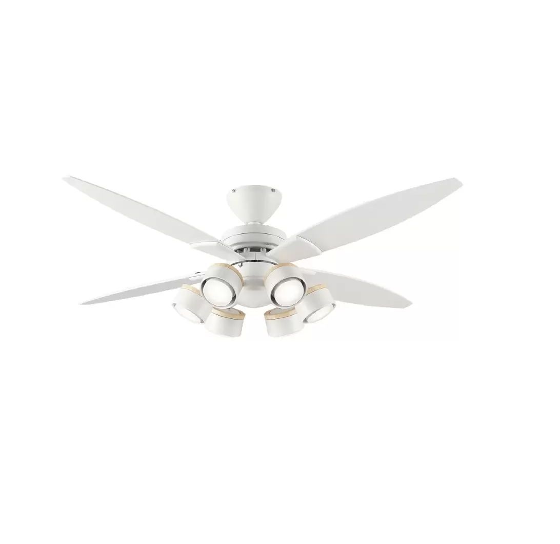 大光電機 LEDシーリングファン ～10畳 4枚羽 | 6灯 ホワイト CSF-690W|照明|空調
