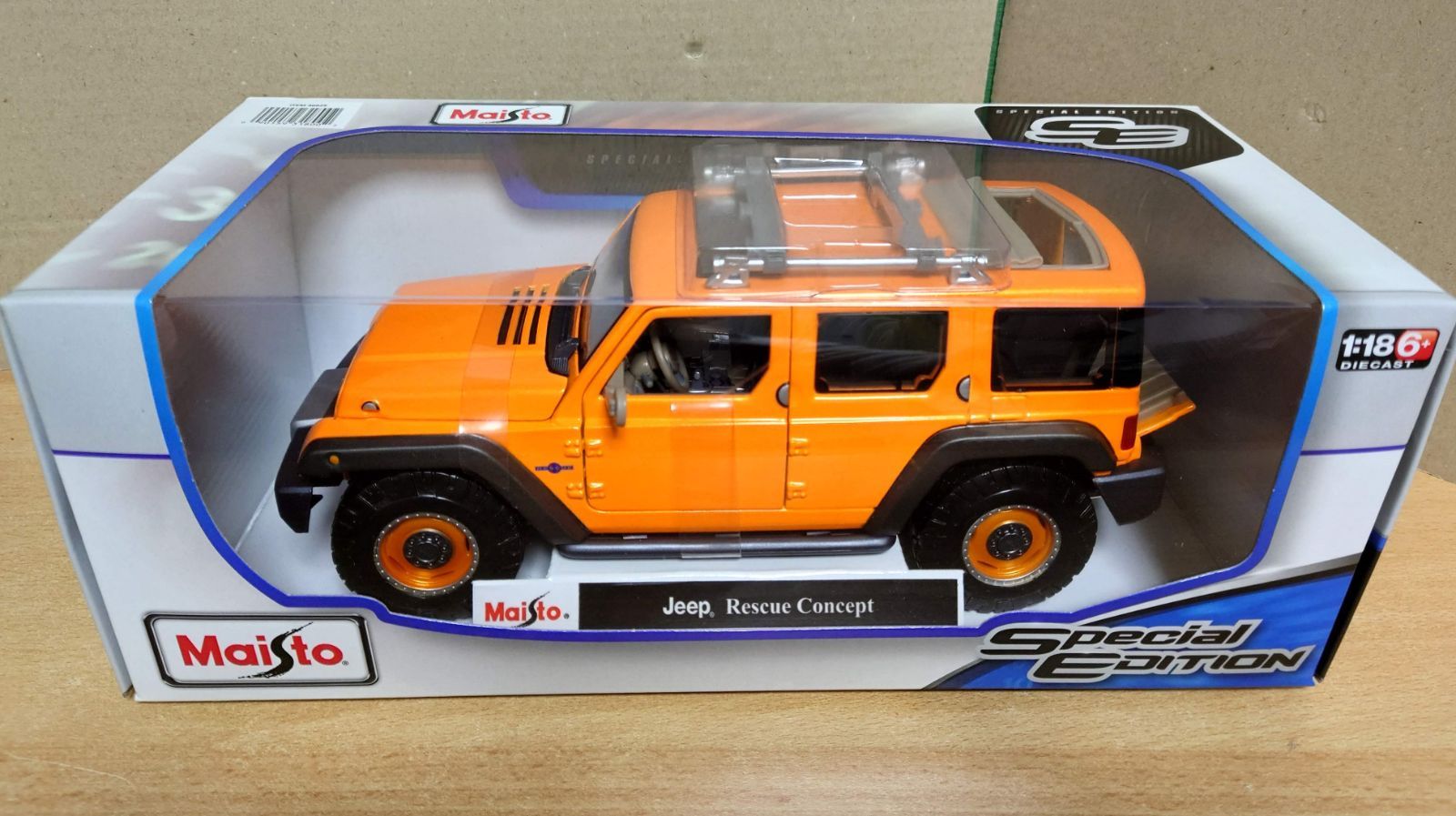 1/18 ジープ レスキューコンセプト オレンジ JEEP Rescue 1/18 ジープ レスキューコンセプト オレンジ JEEP Rescue - メルカリ
